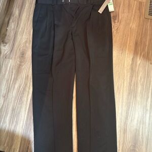 Perry Ellis Black Classic Fit Pants